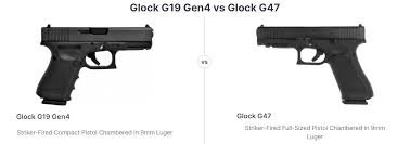 glock 47 vs glock 19 gen 5​